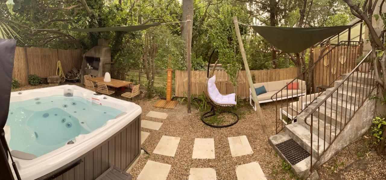 Maison Dans Les Arbres, Spa, Tennis, Parking Nîmes Eksteriør bilde