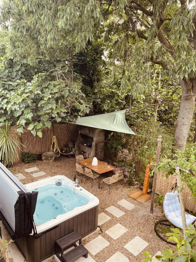 Maison Dans Les Arbres, Spa, Tennis, Parking Nîmes Eksteriør bilde