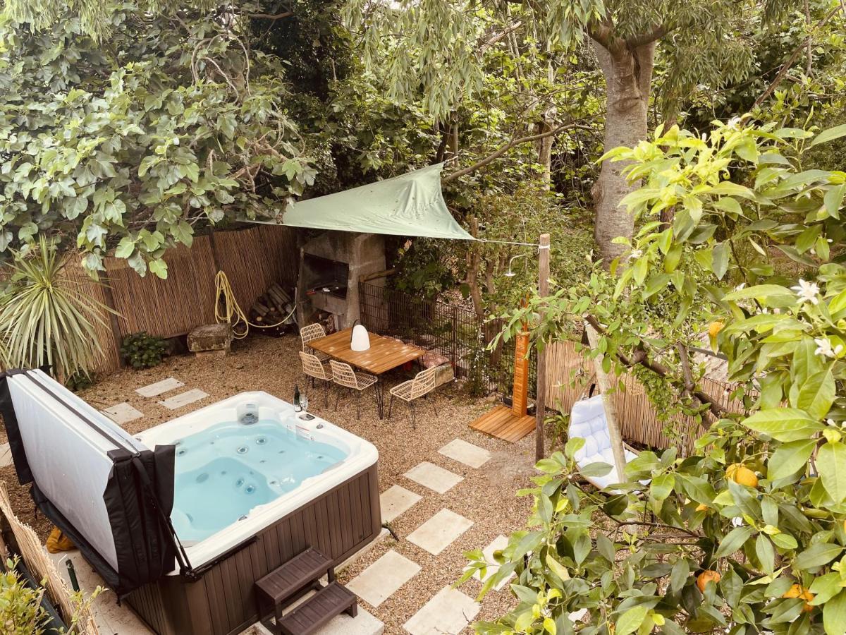 Maison Dans Les Arbres, Spa, Tennis, Parking Nîmes Eksteriør bilde