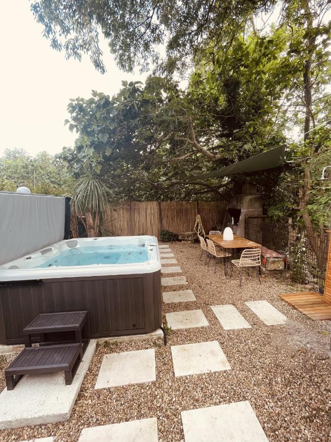 Maison Dans Les Arbres, Spa, Tennis, Parking Nîmes Eksteriør bilde